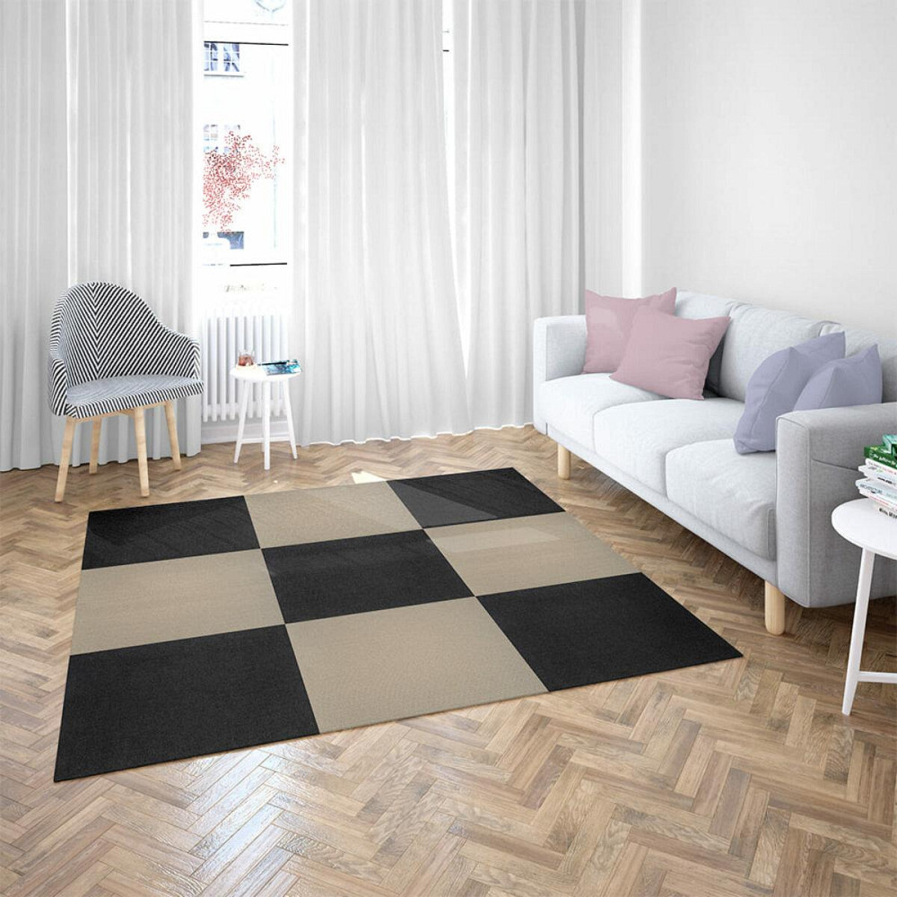 Самоклеящаяся плитка под ковролин черная 600х600х4,5мм SW-00001417 Киев - изображение 6