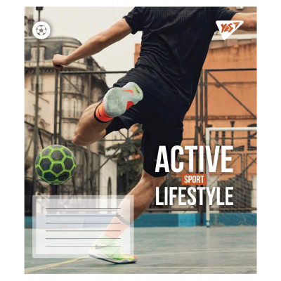 Зошит Yes Active lifestyle А5 48 аркушів клітинка (767712) Вінниця - фото 6