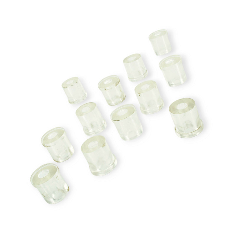 Втулка ГАЗ 3110, 31029, 3102, 2410, 2401 силікон 36 мм (к-кт 12 шт) ресори Мукачево - фото 1