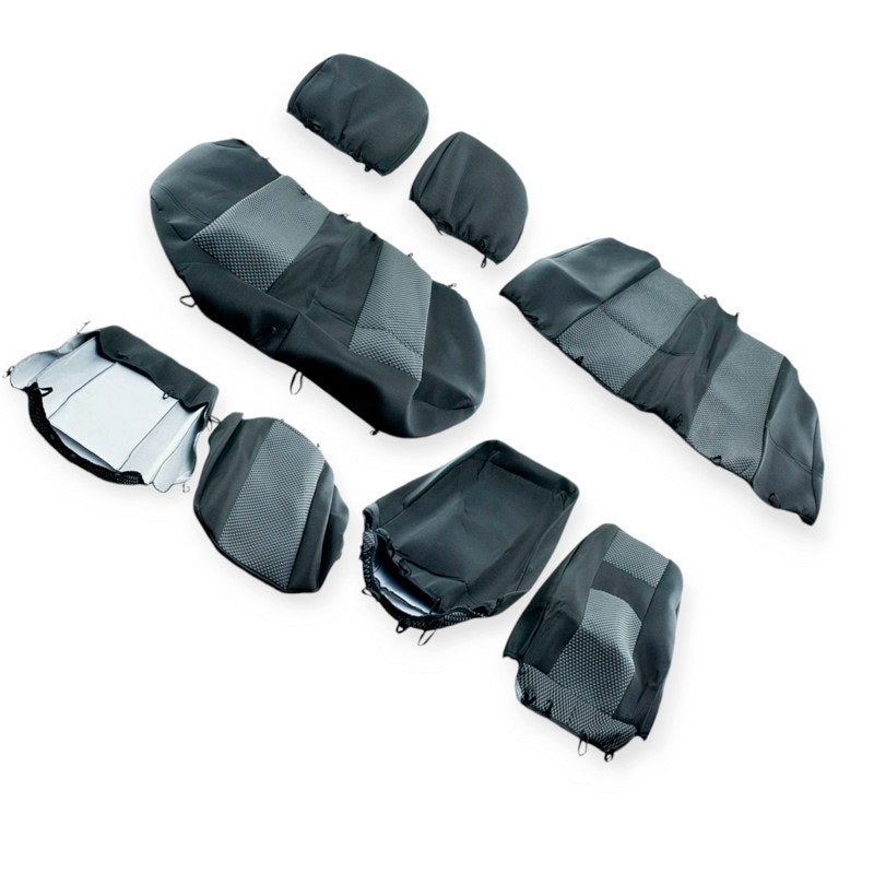 Чехлы универсальные universal b max серые ткань салона Мукачево - изображение 1