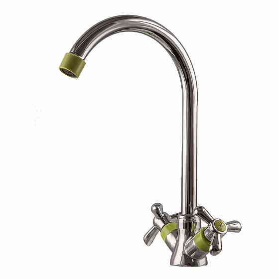 Змішувач для кухні DOMINO DK-H1-2N-GREEN (000011731) Київ
