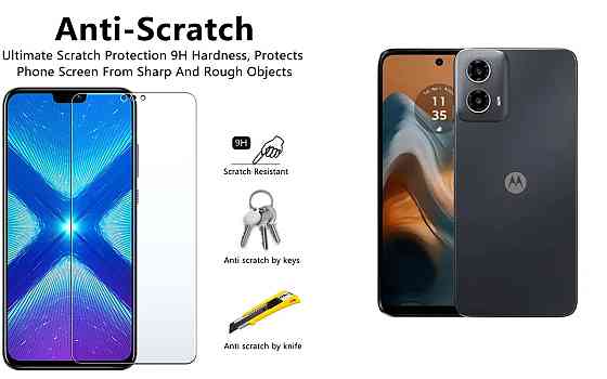 Защитное стекло NeoGlass для Motorola Moto G34 5G – ультрапрозрачное и устойчивое Киев
