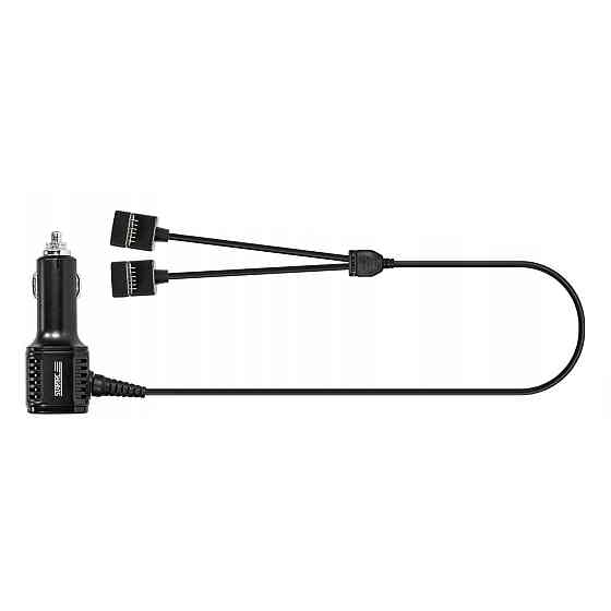 Зарядка в прикурювач DJI Mini 4 Pro/ Mini 3 Pro/ Mini 3 хаб 2x акумулятора 33Вт STARTRC 1110955 Київ