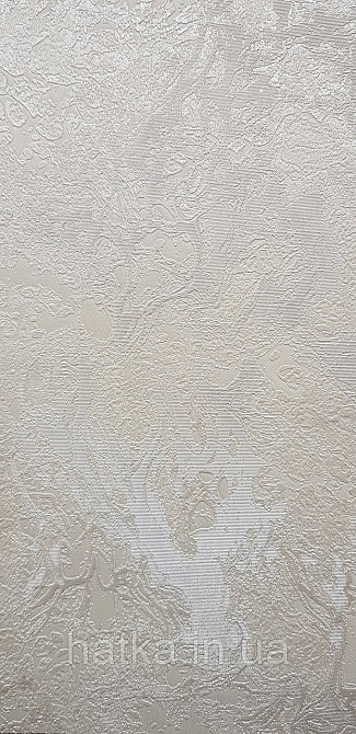 Шпалери вінілові на флізеліні AdaWall Roka 1.06х10 абстракція під камінь білі молочні срібло 3д 23101-1 Київ - фото 2