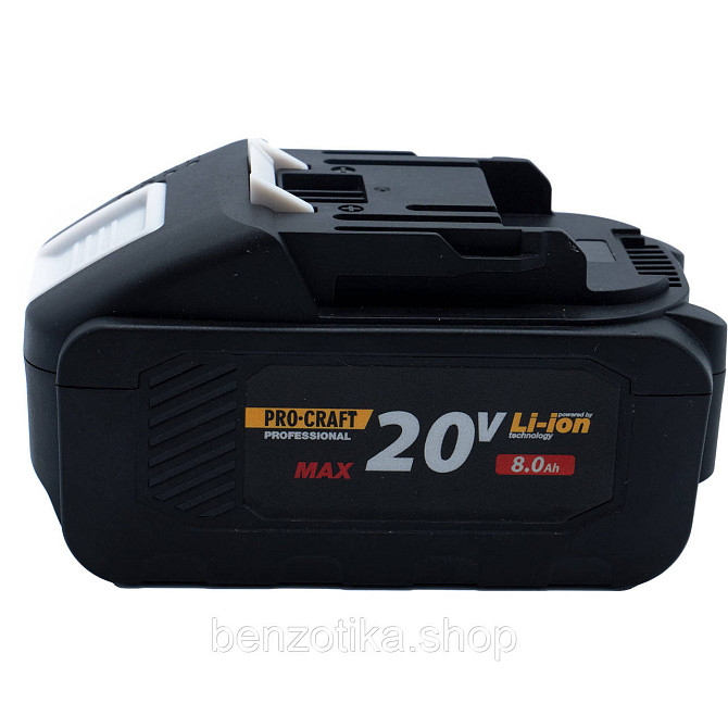Универсальная Акумуляторна батарея Procraft Battery20/8 (20В, 8Аг) Киев - изображение 4