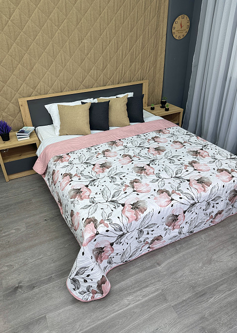 Покривало Decorator Dusty Blossom 180х215 см з різнобарвним квітковим принтом (85-180) Київ - фото 3