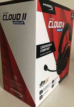 Безпроводная игровая Гарнитура Наушники HyperX Cloud II Киев