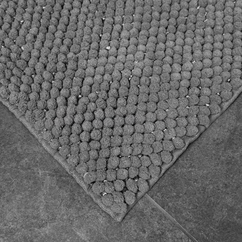 Набір килимів для ванних кімнат TM DARIANA Ананас 50*50+50*80 тепло-сірий Житомир - фото 4