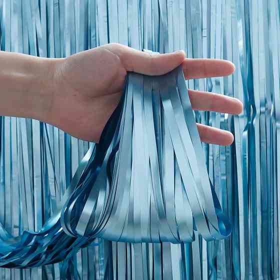 Дождик для фотозоны матовый 1 м на 1 м тиффани Киев