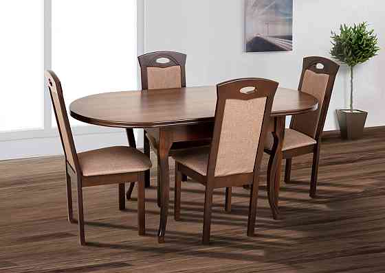 Стіл обідній Твіст (1260+340)*810, горіх темн. Киев