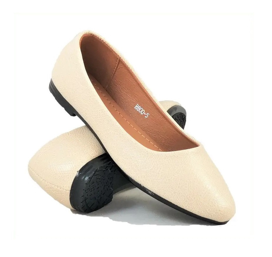 Женские Балетки Бежевые Мокасины Туфли (размеры: 36,37,38,39) - 00-5 Днепр - изображение 1