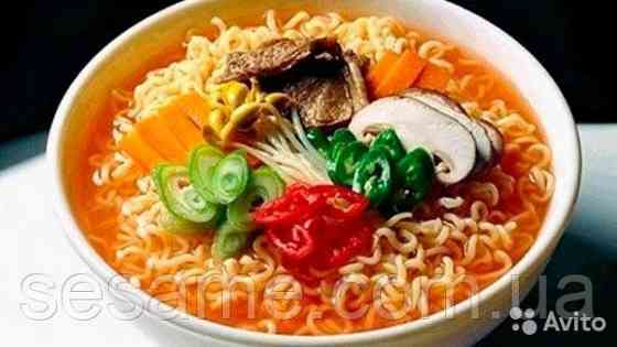 Корейская лапша быстрого приготовления Острая с грибами Nongshim Shin Ramyun noodle soup Рамён 120 г Харьков