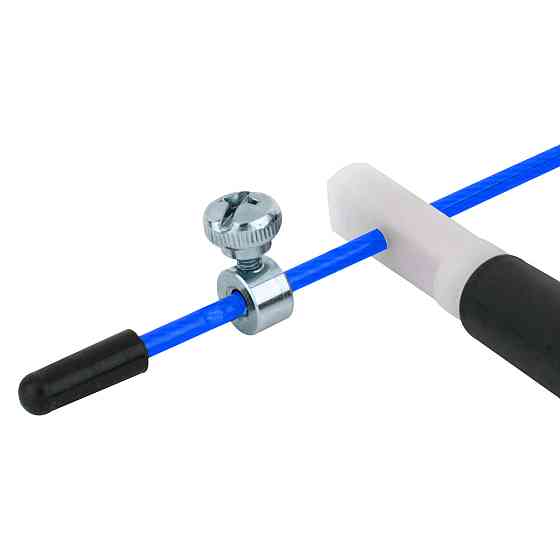 Скакалка швидкісна PowerPlay 4202 Ultra Speed Rope Синя (2,9m.) Каменское