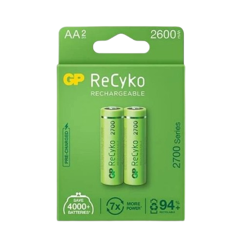 Акумулятор AA/HR06 NiMh 2600 mAh (бл-2шт) GP ReCyko Житомир