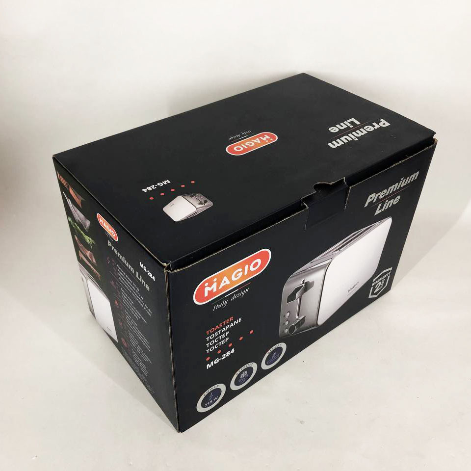 Тостер для підсмажування хліба Magio, Тостер з автоматичним відключенням з декількома відсіками QY-21 Львів - фото 2