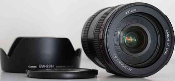Объектив: Canon 24-105mm. F4L USM. Киев