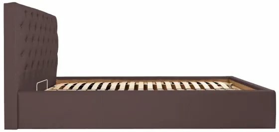 Кровать Двуспальная Coventry Comfort 180 х 200 см Fly 2231 С подъемным механизмом и нишей для белья Темно-коричневый Киев