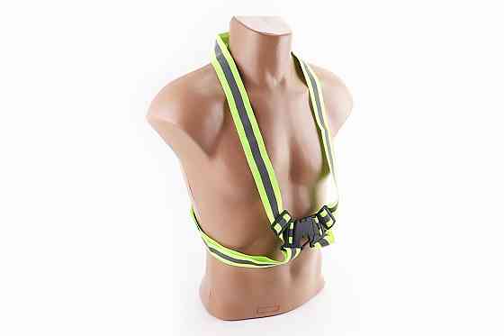 Жилет безпеки світловідбиваючий салатовий Київ