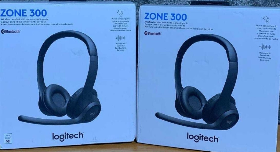 Навушники з мікрофоном Logitech ZONE 300 Midnight Black Київ - фото 2