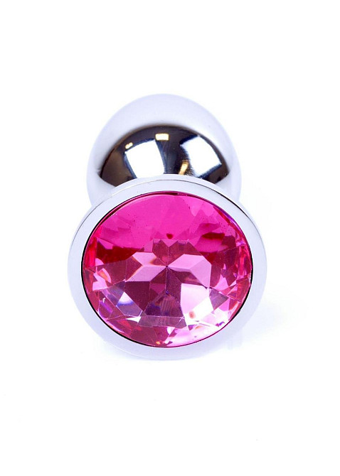 Анальна пробка - Jewellery Silver Plug - Pink Sex Aura Київ - фото 2