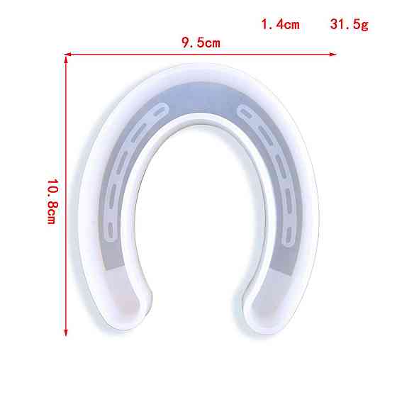 Молд силиконовый Подкова 95 на 108 мм серый Киев