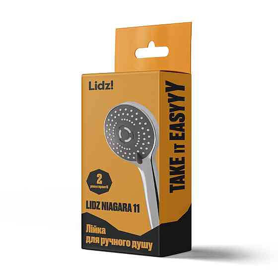 Лійка для ручного душу Lidz Niagara 11 98 мм округла LDNIA11CRM35464 Chrome Київ