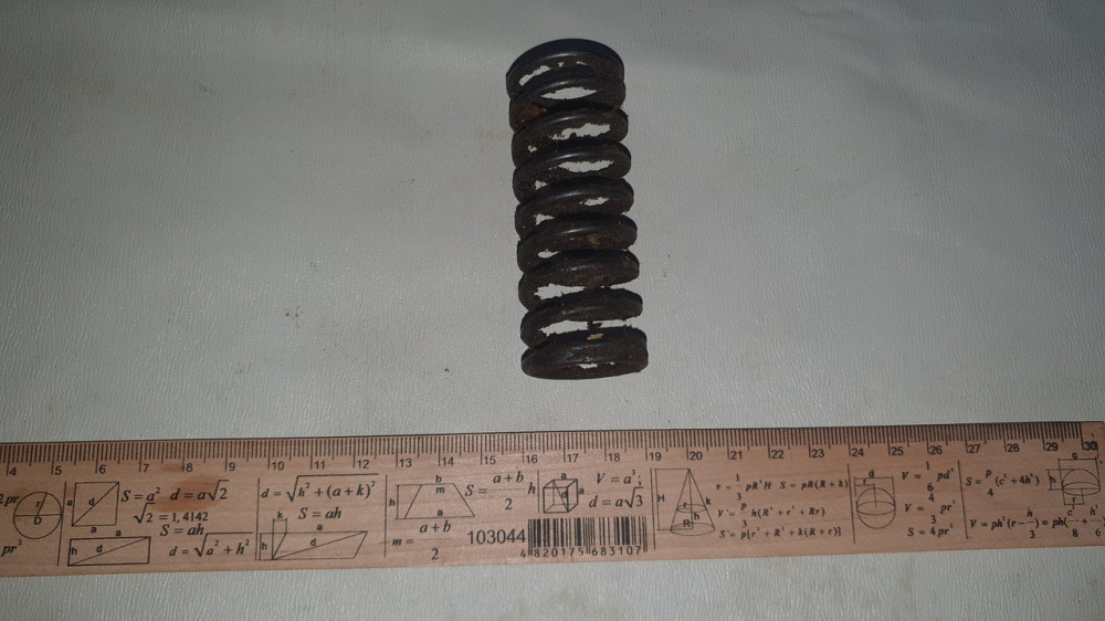 Пружина сжатия 30.2х75х2.5 мм. СССР. Харьков - изображение 2