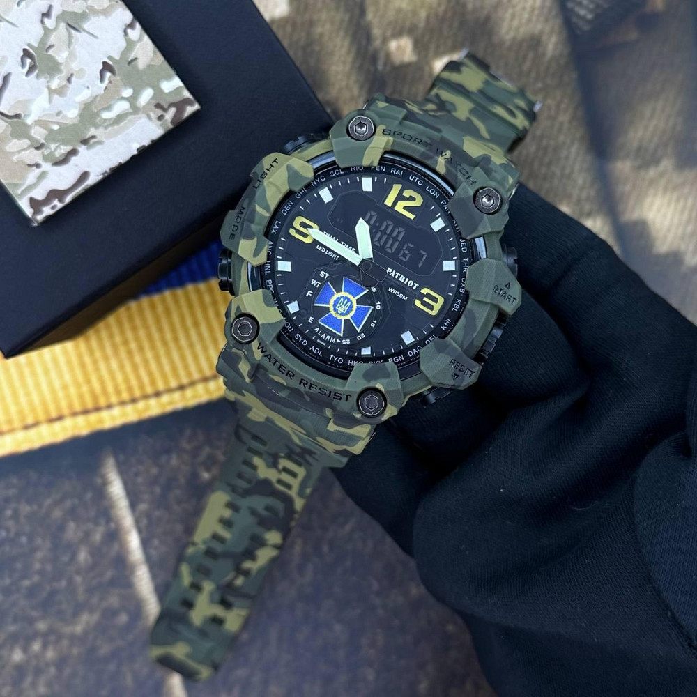 Patriot 004CMGRSBU СБУ Зелений камуфляж + Коробка. SBR Київ - фото 2