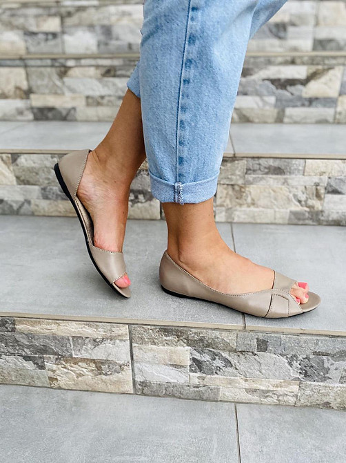 VSN Балетки жіночі VSN Ника мутон (весна-літо, шкіра натуральна) (3583) Коломыя - изображение 2