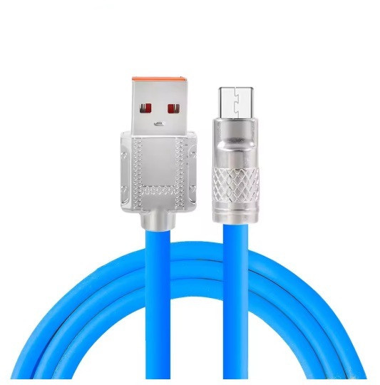 Зарядний кабель USB Type-C 120W синій 2 метри Запоріжжя - фото 1