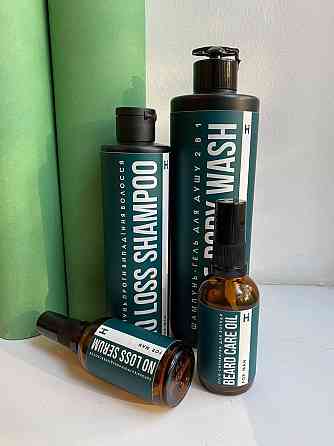 Шампунь-гель для душу 2 в 1 Hillary Hair & Вody Wash For Man, 500 мл Київ