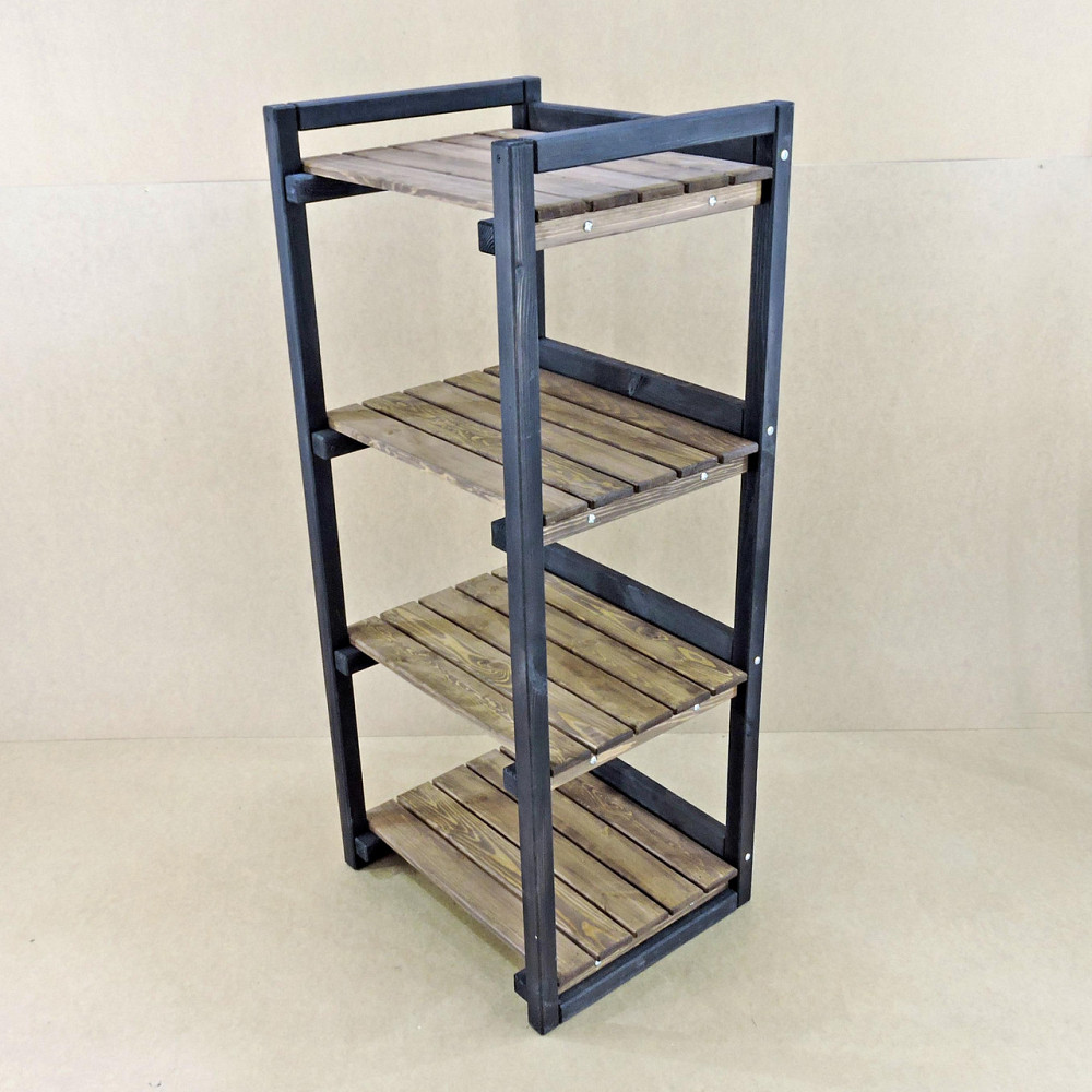 Етажерка розбірна "Норідж 4" капучино Миколаїв - фото 1