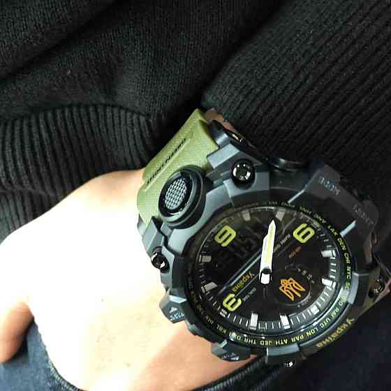 Наручні годинники з електронним механізмом SKMEI 6851/1586AG, Водонепроникні годинники з гарантією YD-29 Івано-Франківськ