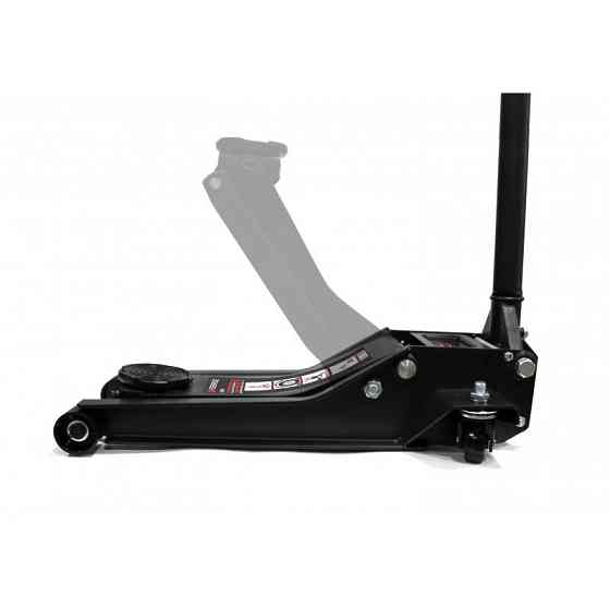 Домкрат 3т (75-510мм) підкатний гідравлічний двухштоковий низькопрофільний з прогумов Одеса