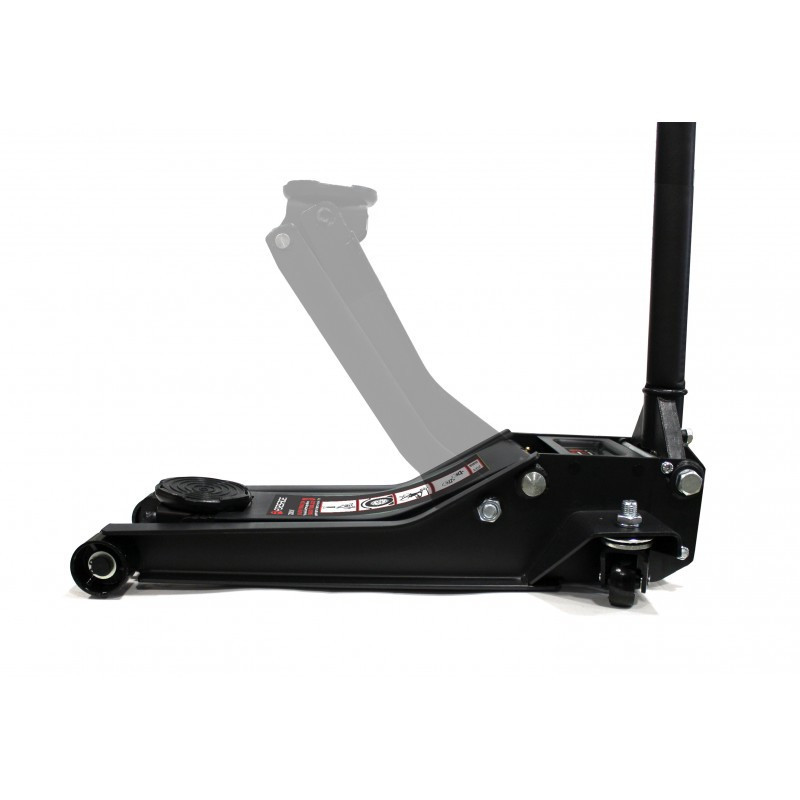 Домкрат 3т (75-510мм) підкатний гідравлічний двухштоковий низькопрофільний з прогумов Одеса - фото 2