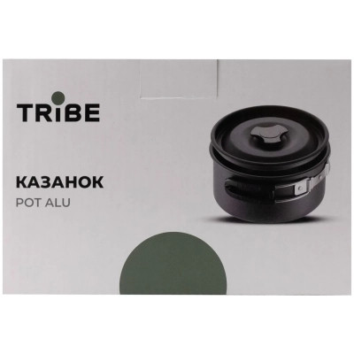 Котел туристический Tribe Pot 1,9 л Alu алюмінієвий (T-FH-0014-grey) Винница - изображение 2