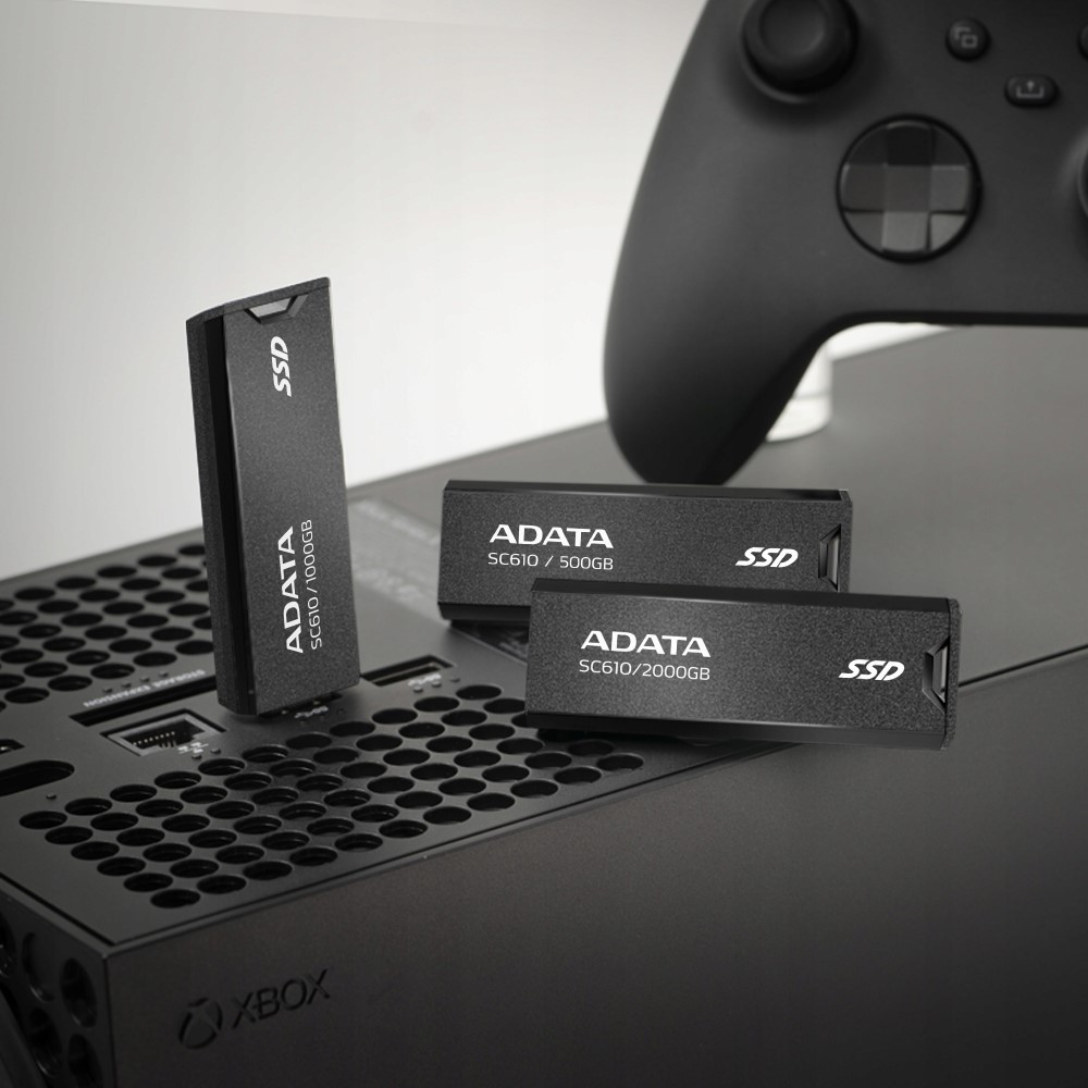 Портативний SSD ADATA SC610 1TB USB 3.2  550/500Mb/s Black Київ - фото 11