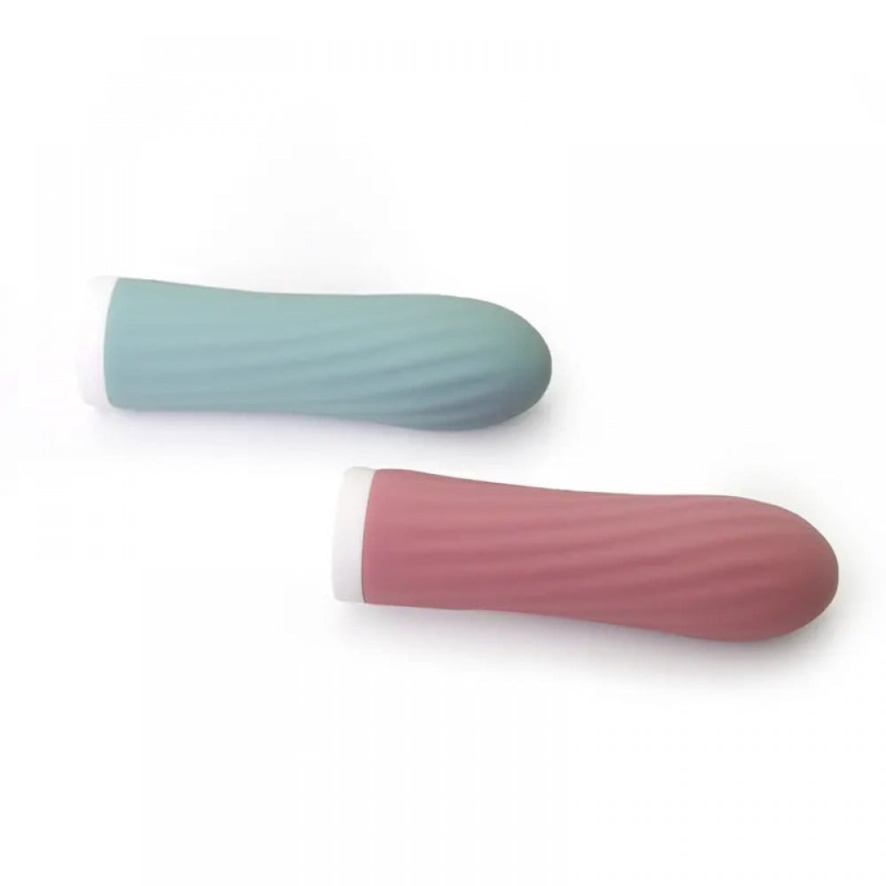 Мини-вибратор для клитора рельефный Sweet Em Velvet Lure, 10 режимов вибрации, голубой Sex Aura Киев - изображение 4