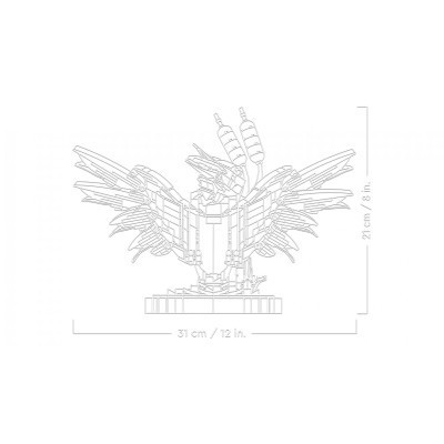 Конструктор LEGO Icons Птах рибалочка 834 деталей (10331) Вінниця - фото 8