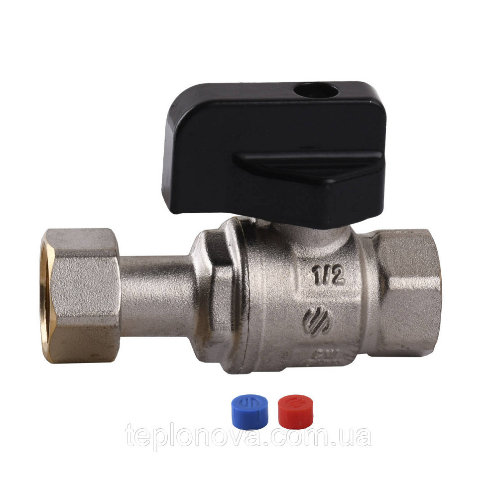 Кран шаровый для котла 1/2″  ARCO 150853 прямой с накидной гайкой Черновцы - изображение 1