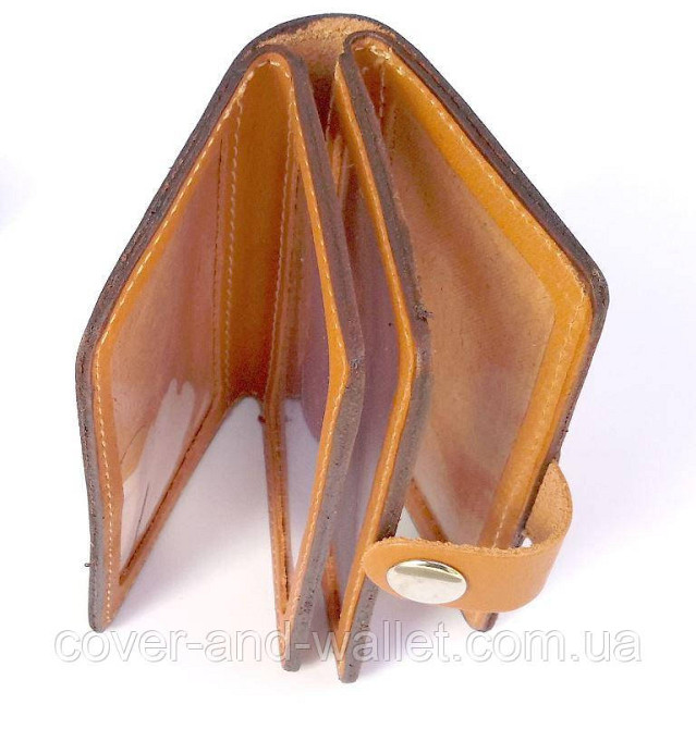 Кожаная женская обложка для авто документов и ID-паспорта ST Leather Киев - изображение 7