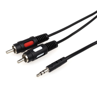 Кабель мультимедійний Jack 3.5mm папа/2RCA папа, 7.5m Atcom (10710) Вінниця - фото 1