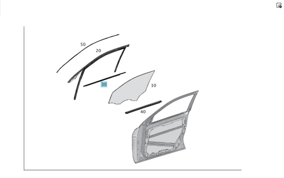 Mercedes-Benz  A1667250165 Хром молдинг під склом передніх лівих дверей ML/GLE W166 GL/GLS X166 Одесса