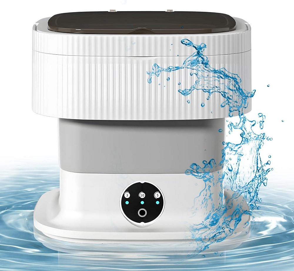 Портативна складна пральна машина 10л 30480 Луцк - изображение 3