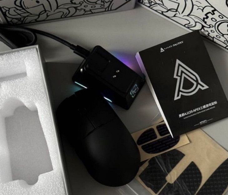 Новая беспроводная игровая мышка AJAZZ AJ159 APEX. Игровая бездотовая мышка Киев - изображение 1