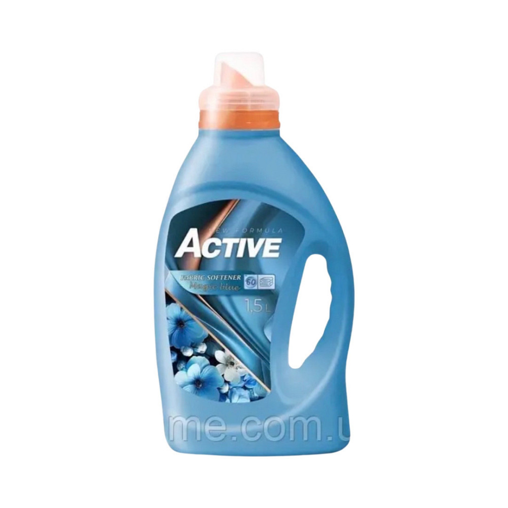 Ополіскувач для білизни Active Fabric softener Magic blue 1.5 л Виноградов - изображение 1