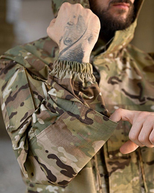 Демисезонный тактический костюм Горка ДСТУ мультикам  ПП7860 Одесса - изображение 9