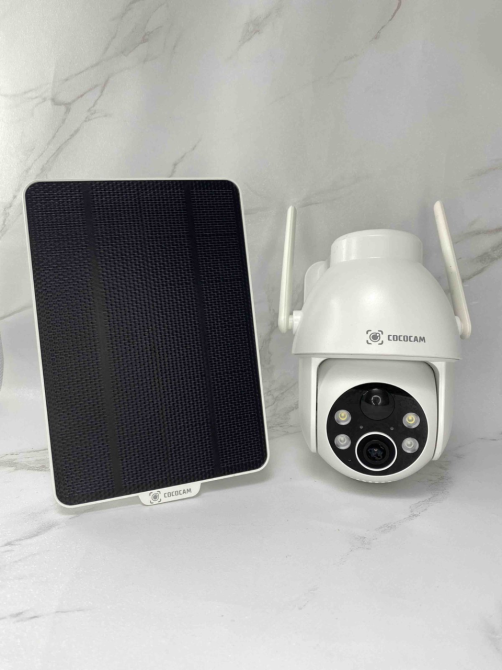 Б/В Камера відеоспостереження COCOCAM ZY-C2 2K Wi-Fi PTZ із сонячною панеллю, AI, нічне бачення, IP66 Київ - фото 2