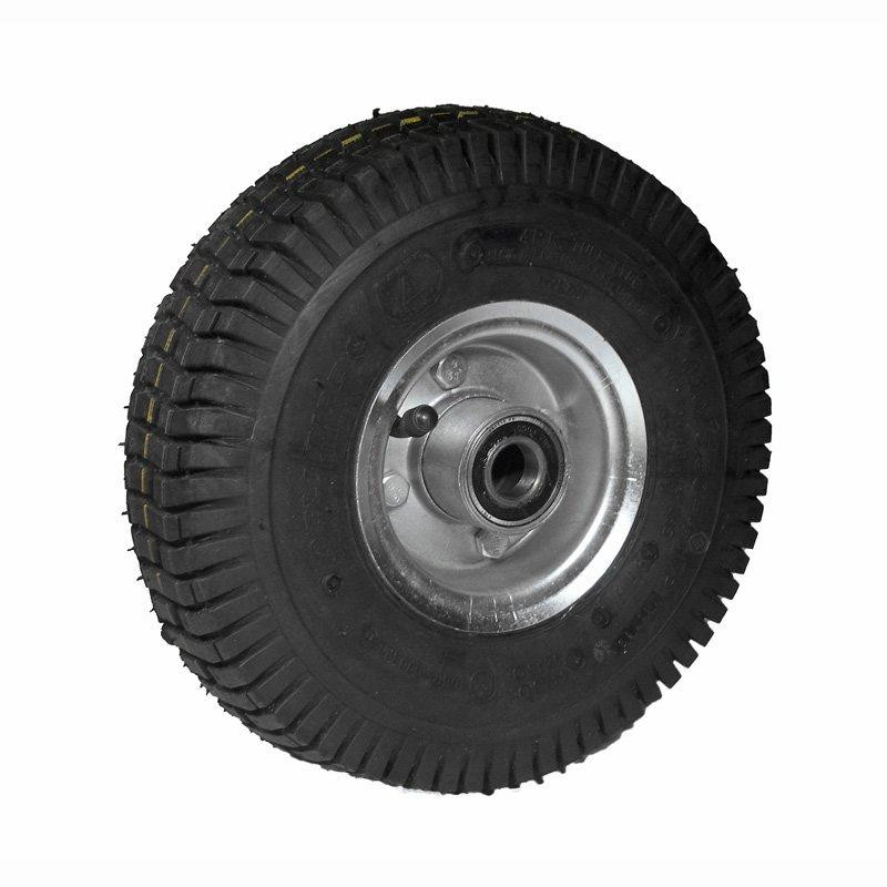 Пневматическое колесо 4.10/3.50-4 для тележки – надувное колесо 260 мм с подшипником, для строительных тележек Харьков - изображение 1