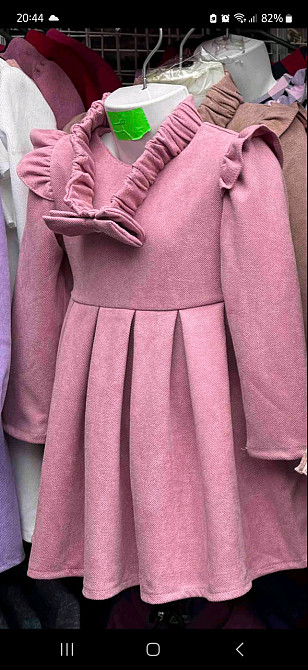 Платье праздничное нарядное повседневное для девочки с повязкой на голову 98,104,110,116,122 Николаев - изображение 3